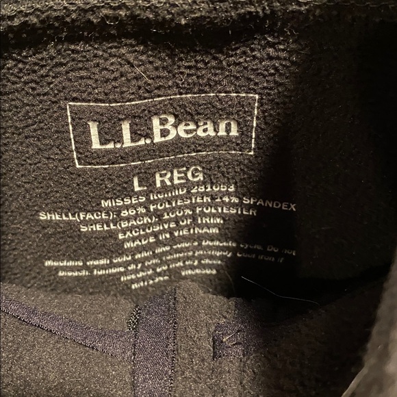 LL bean jacket size large - Picture 3 of 4